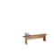 Manhattan Comfort NoMad 67.91 Dining Bench, Nature 123GMC77 - alternate 10